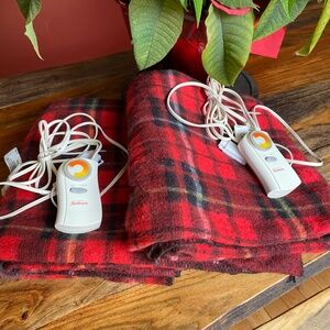 Sunbeam Flannel Electric Blanket.